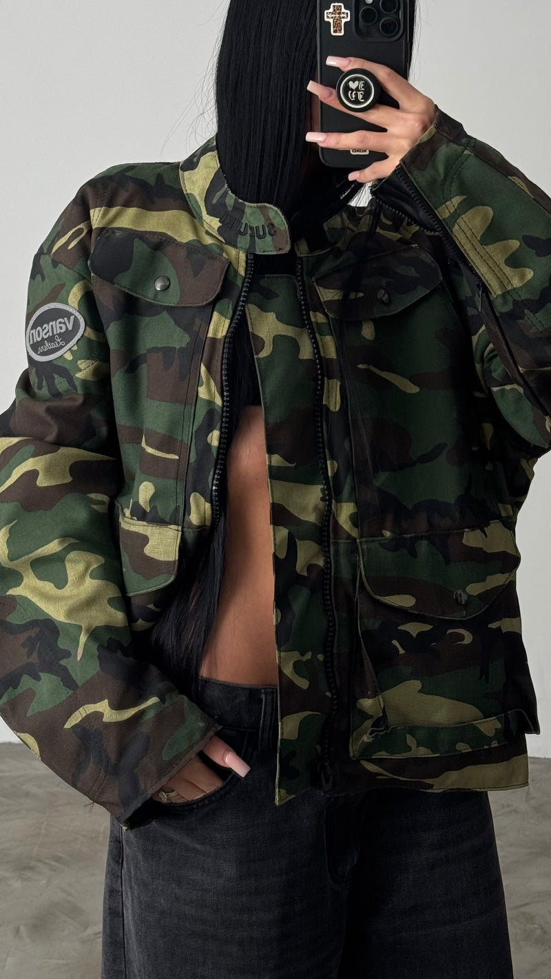 Vanson Camo Jacket