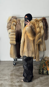 Vintage Fox Fur Coat