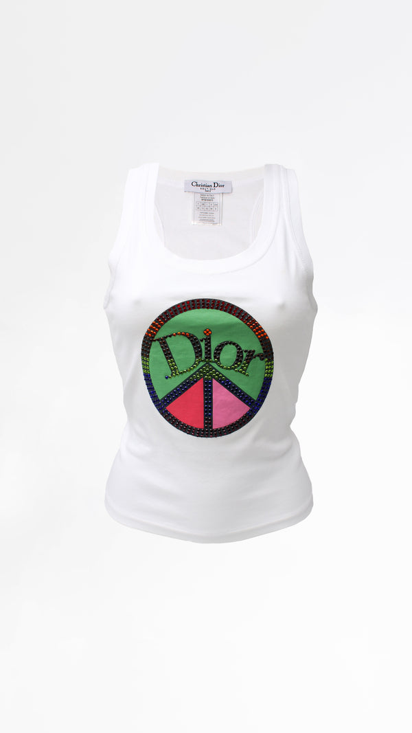 Dior Peace Tank Top