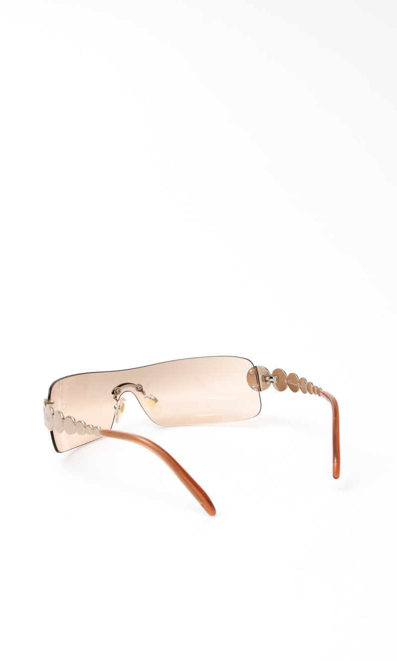 Dior Ruthenium/n Rimless Sunglasses