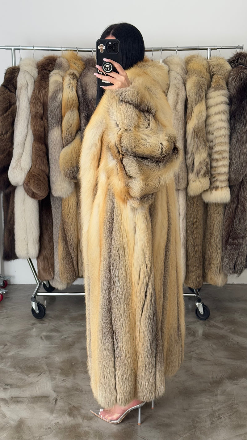 Vintage Fox Fur Coat