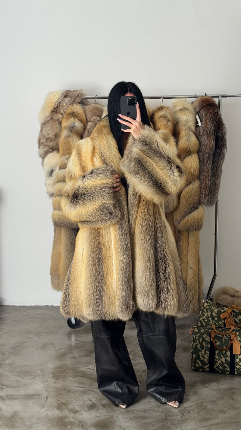 Vintage Fox Fur Coat