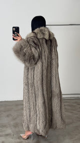 Vintage Fox Fur Coat