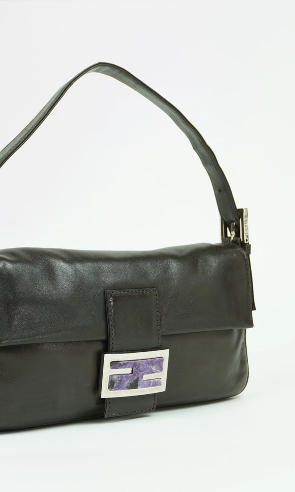 Fendi Leather Baguette