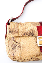 Fendi Python Lizard Baguette Bag