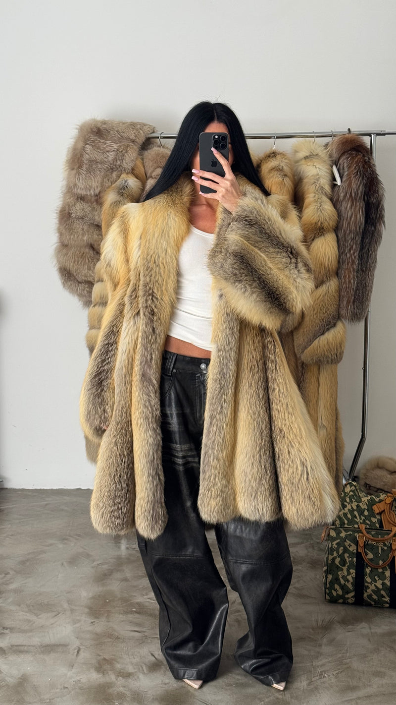 Vintage Fox Fur Coat