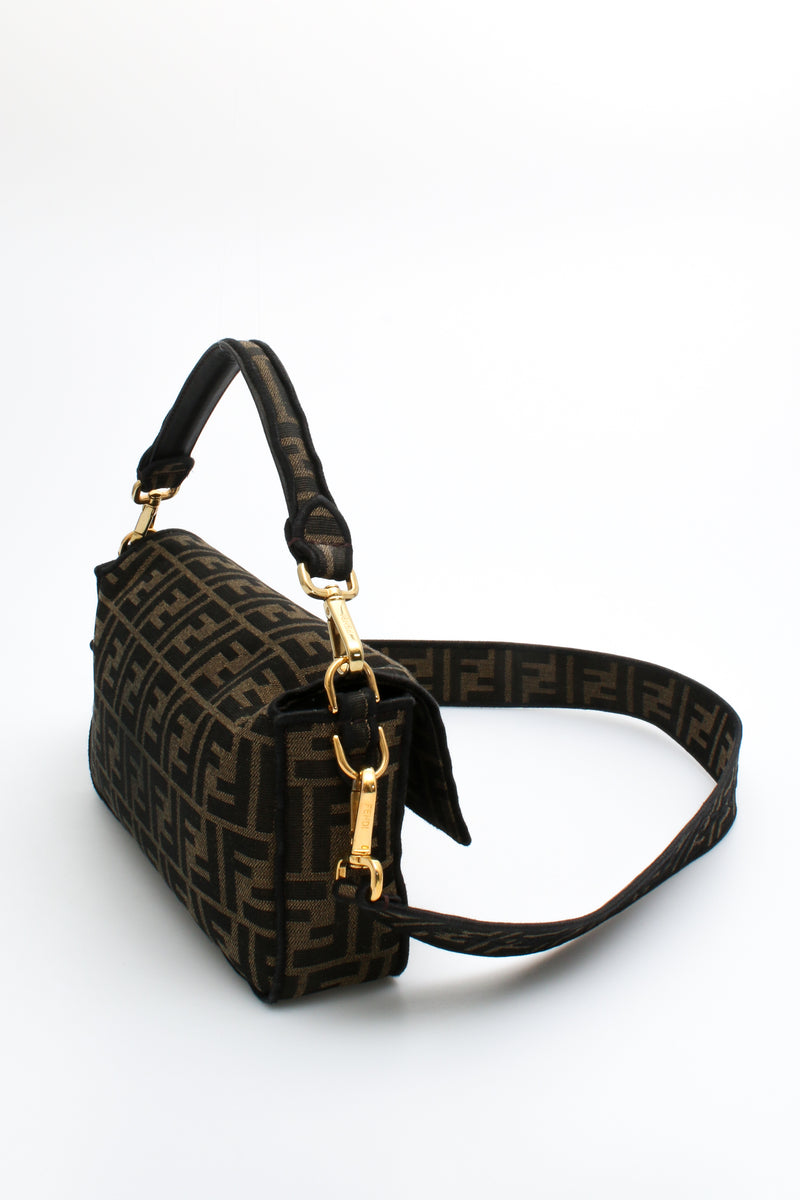 Fendi Monogram Bagutte Shoulder Bag