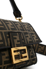 Fendi Monogram Bagutte Shoulder Bag