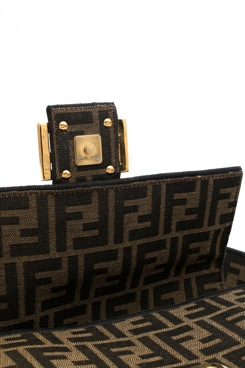 Fendi Monogram Bagutte Shoulder Bag