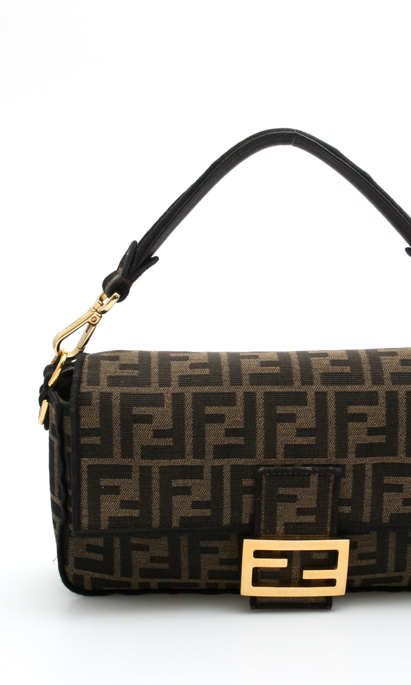 Fendi Monogram Bagutte Shoulder Bag