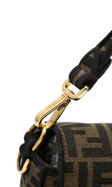 Fendi Monogram Bagutte Shoulder Bag