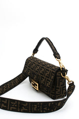 Fendi Monogram Bagutte Shoulder Bag