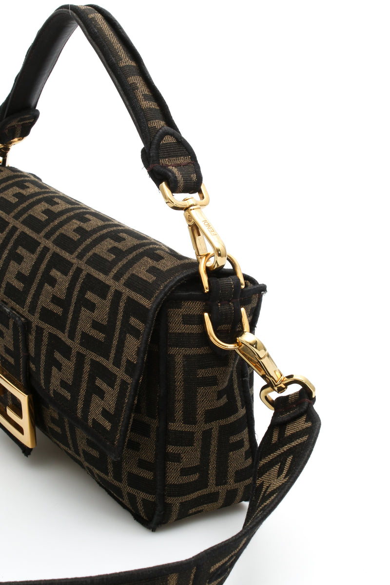 Fendi Monogram Bagutte Shoulder Bag