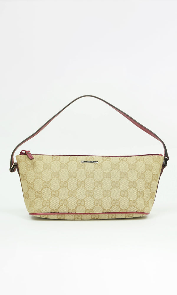 Gucci Monogram Boat Pochette