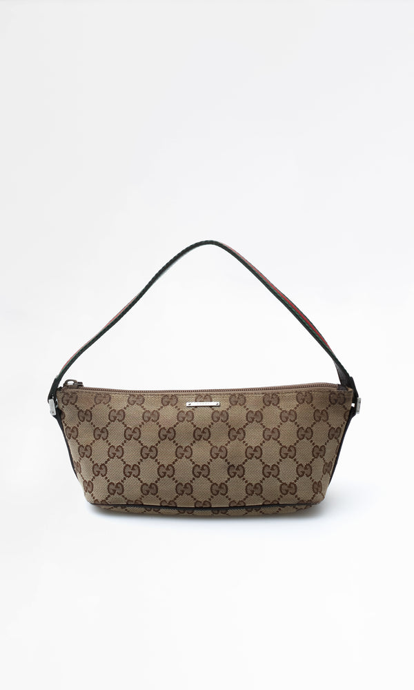 Gucci Monogram Boat Pochette