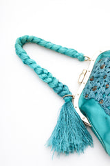 Gucci Satin Fringe Mini Bag