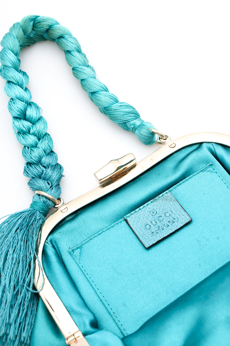 Gucci Satin Fringe Mini Bag