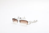 Jean Paul Gaultier Script Sunglasses