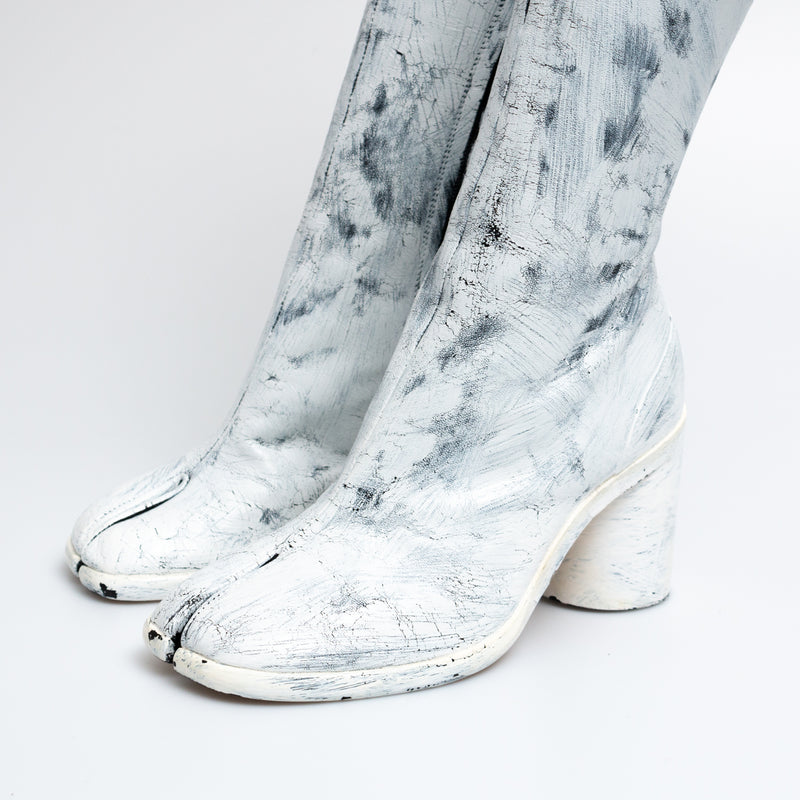 Margiela painted tabi boots hotsell