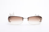 Jean Paul Gaultier Script Sunglasses