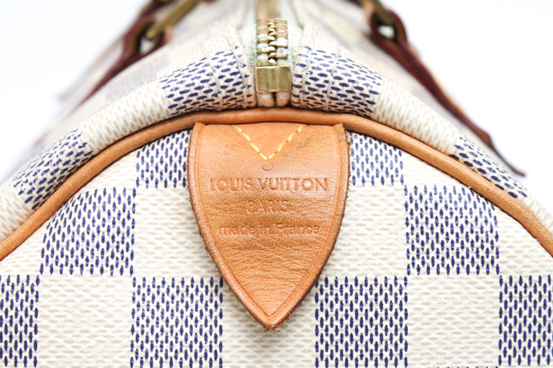 Louis Vuitton Damier Azur Speedy 30