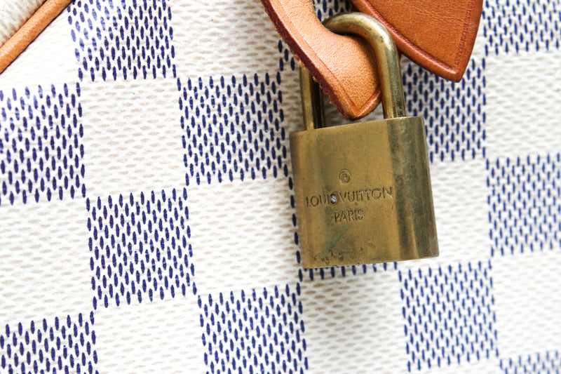 Louis Vuitton Damier Azur Speedy 30