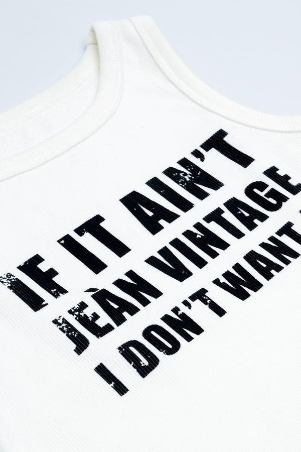 "IF IT AIN'T" Tank