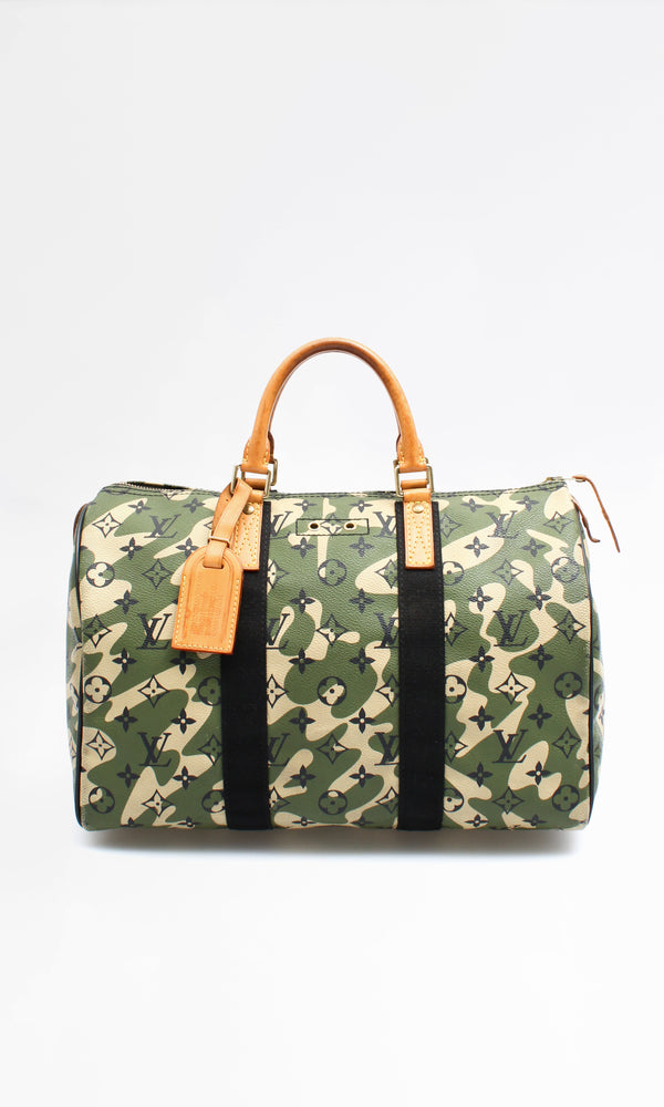 Louis Vuitton Camouflage Speedy 35