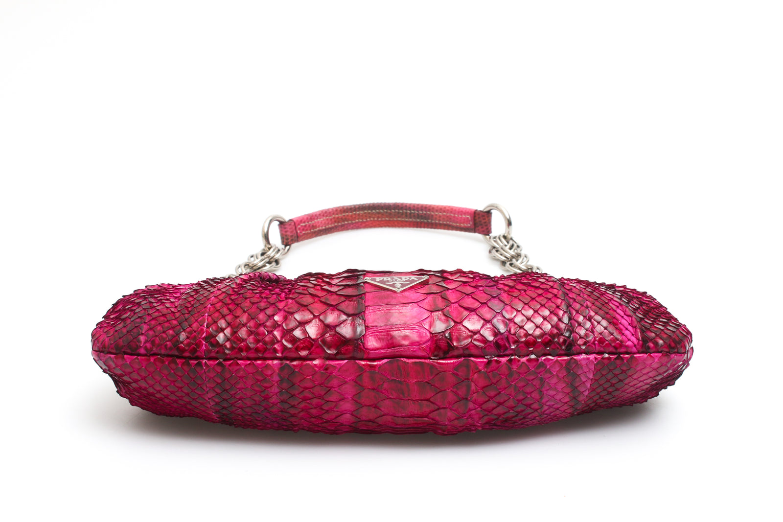 Pink snake bag best sale