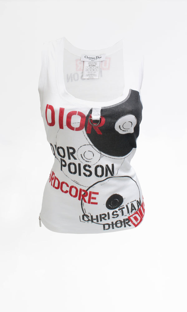 Dior Hardcore Poison Tank Top