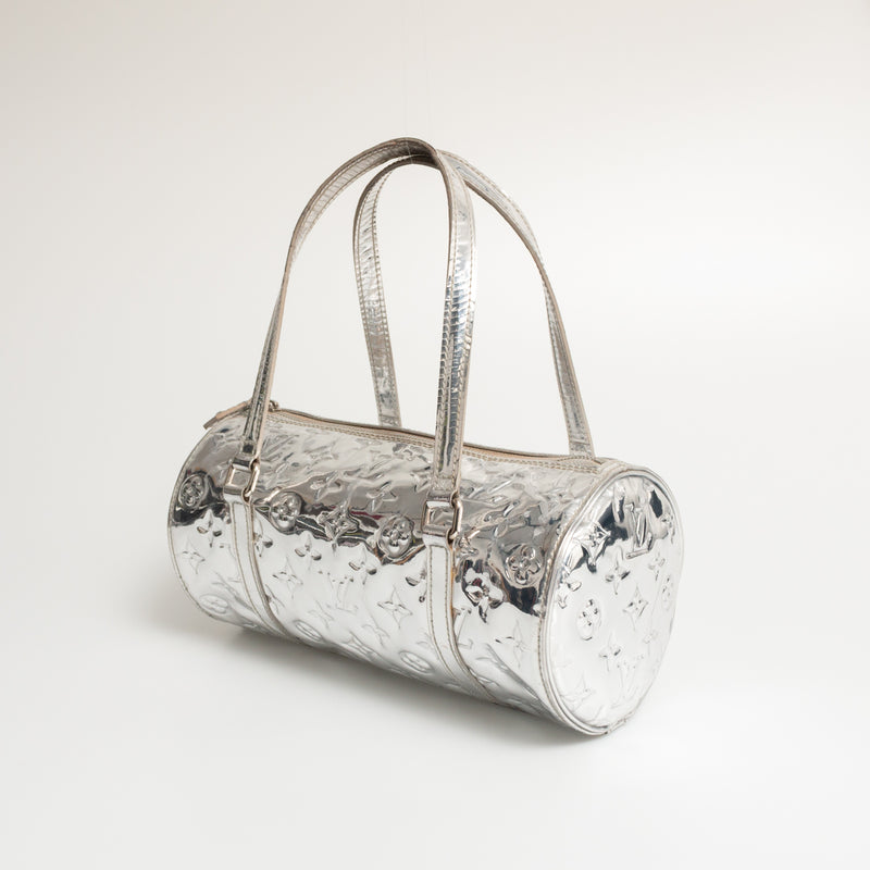 Silver metallic louis vuitton bag sale