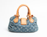 Louis Vuitton Denim Pleaty Bag