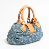 Louis Vuitton Denim Pleaty Bag