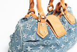 Louis Vuitton Denim Pleaty Bag