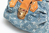 Louis Vuitton Denim Pleaty Bag