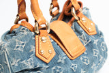 Louis Vuitton Denim Pleaty Bag