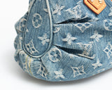 Louis Vuitton Denim Pleaty Bag