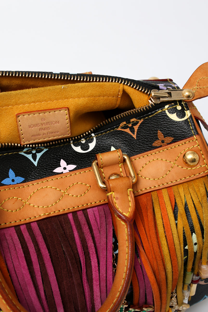 Louis Vuitton X Takashi Murakami Monogram Fringe Speedy 25