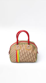 Dior Monogram Rasta Bowling Bag