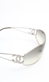 Chanel Rhinestone Sunglasses