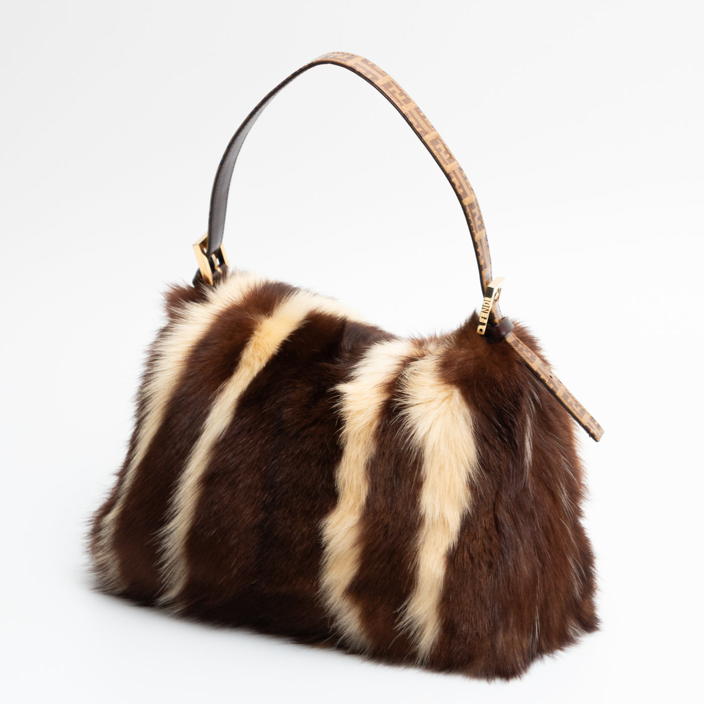 Fendi Fur Mamma Baguette Jean Vintage