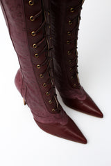 Dior Ostrich CD Logo Boots