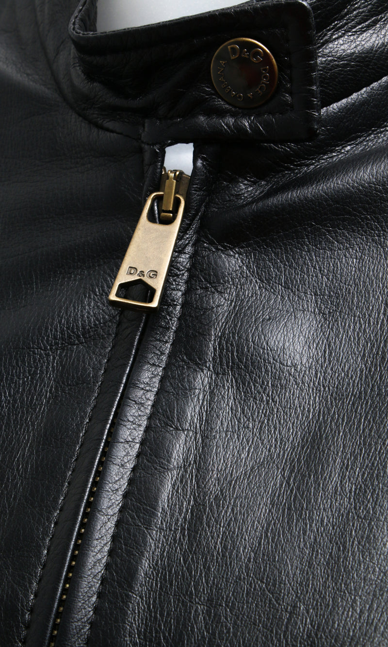 Dolce & Gabbana Leather Jacket