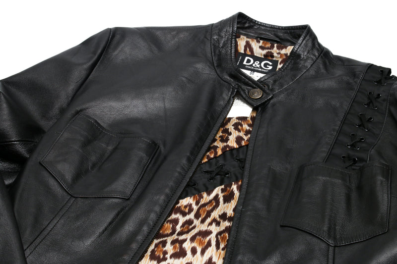 Dolce & Gabbana Leather Jacket