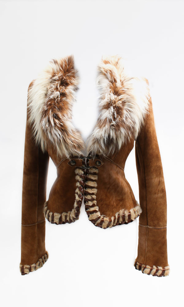 Roberto Cavalli Fur Jacket