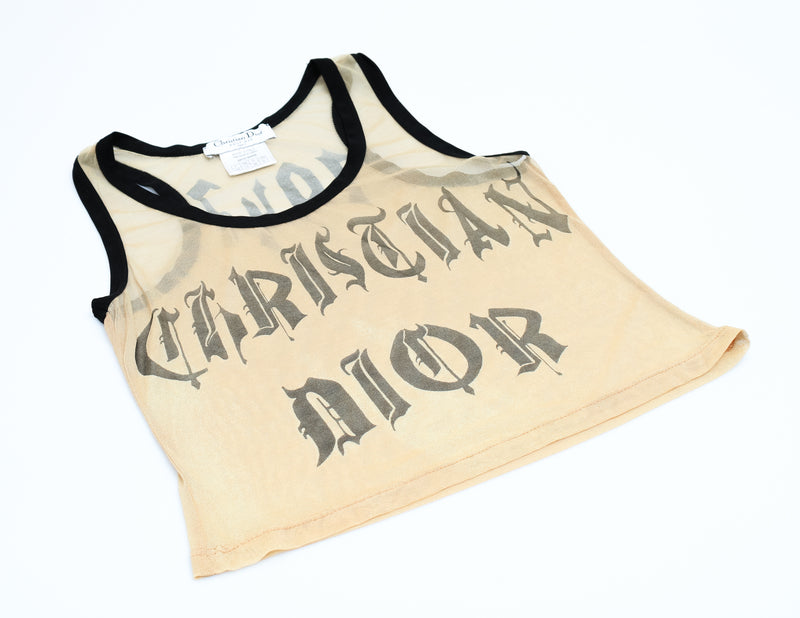 Dior Gothic Tank Top