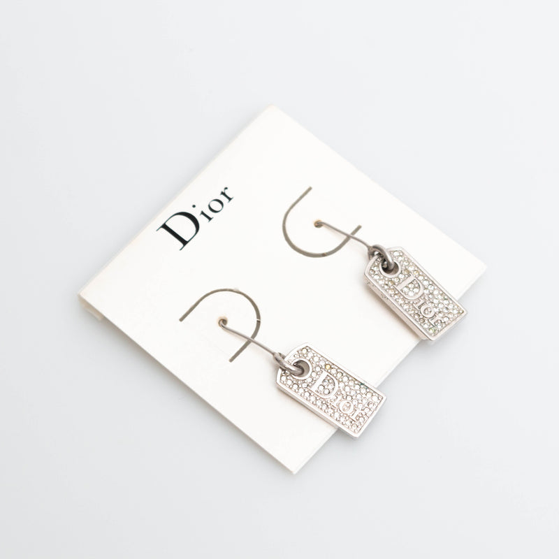 Dior Tag Earrings