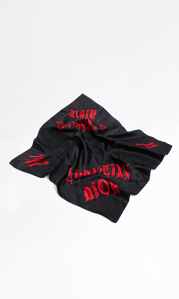 Dior Gothic Silk Scarf