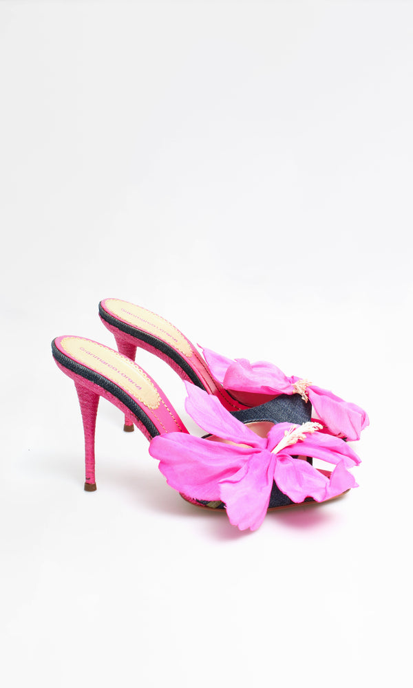 Gianmarco Lorenzi Flower Heels