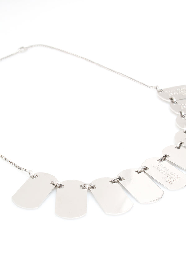 Dior Tag Necklace